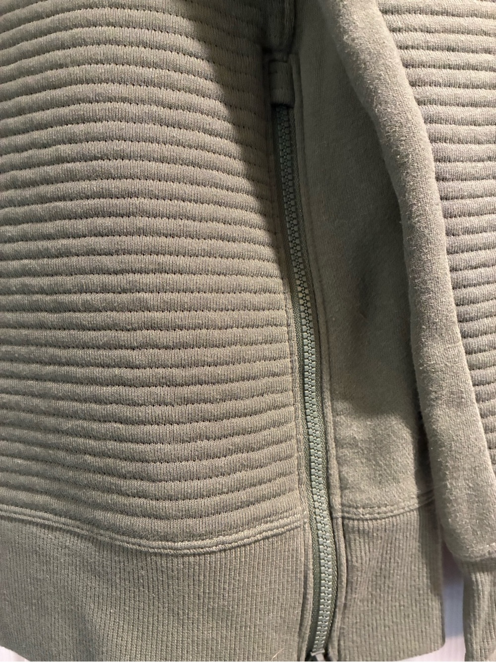 all in motion Olive Ribbed Turtleneck Pullover - Picture 4 of 6